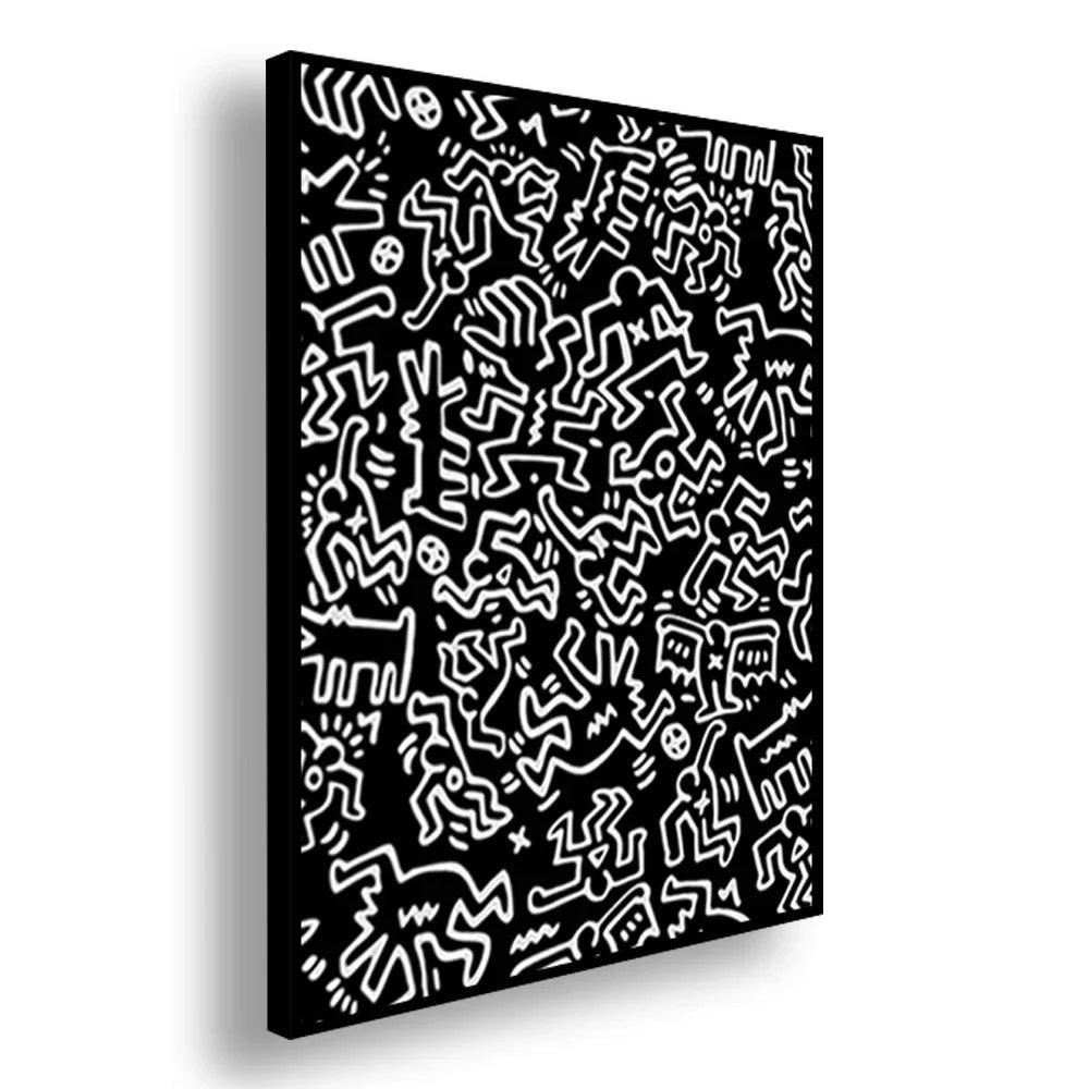 Concrete Dreams – Minimalist Metallic Abstract Canvas