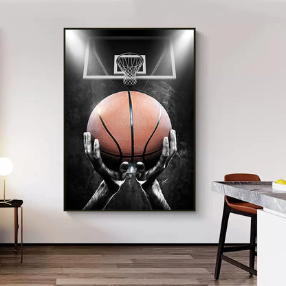 Shoot A Basket Wall Poster