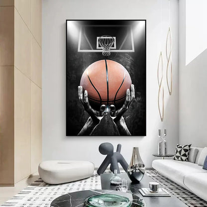 Shoot A Basket Wall Poster