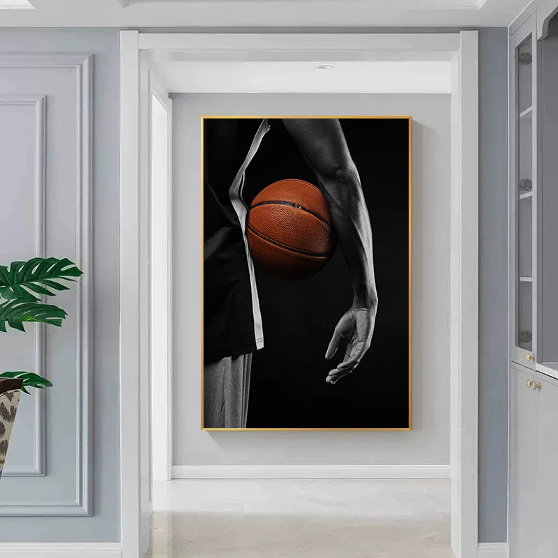 Shoot A Basket Wall Poster