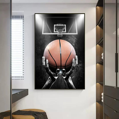 Shoot A Basket Wall Poster