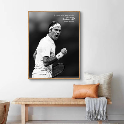 Roger Federer Wall Art