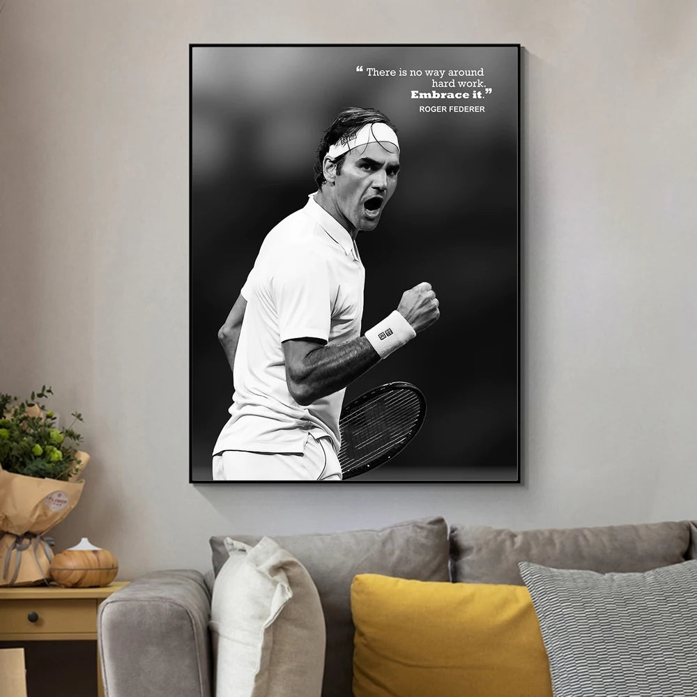 Roger Federer Wall Art