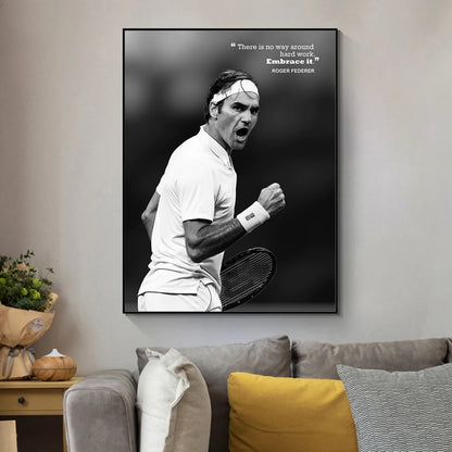 Roger Federer Wall Art