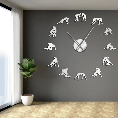 Wrestling Scrambling Clock