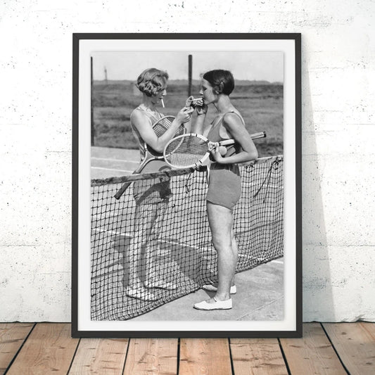 Vintage Women Tennis