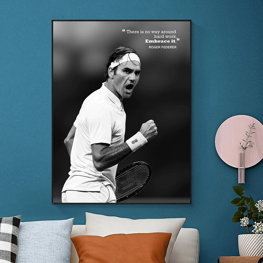 Roger Federer Wall Art