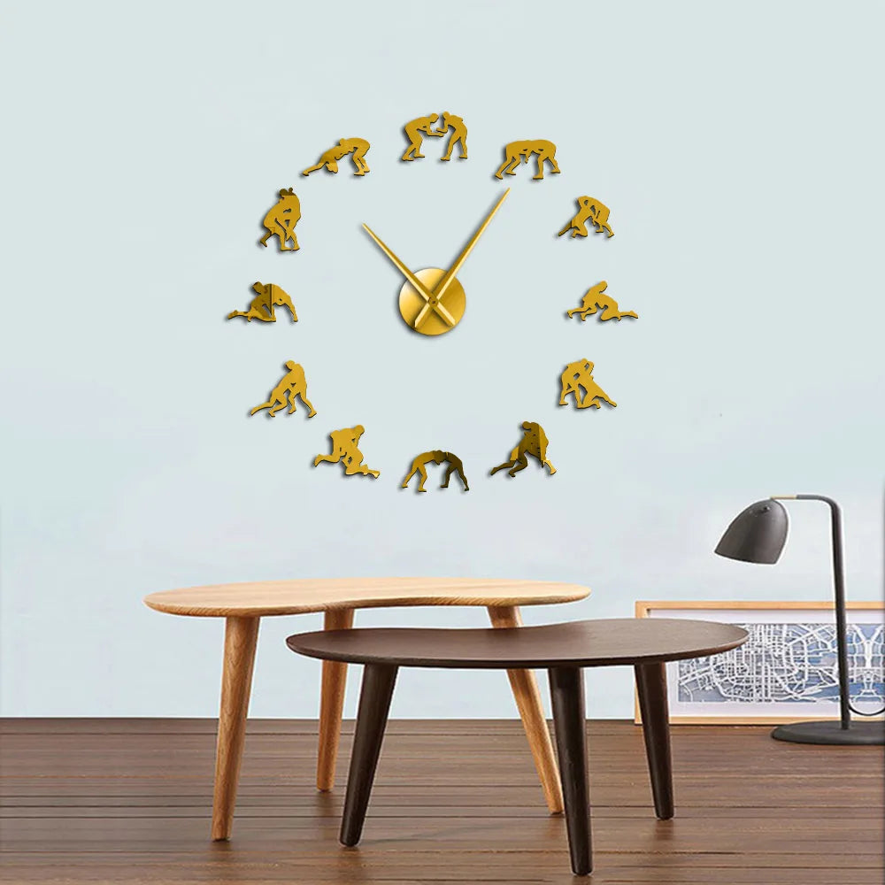 Wrestling Scrambling Clock