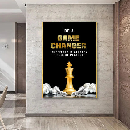 Chess Motivational Wall Poster