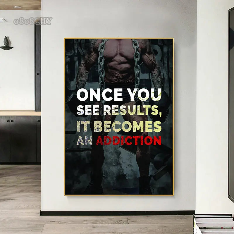 Fitness Motivation Poster