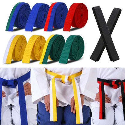 Taekwondo Colored Ranking Belts