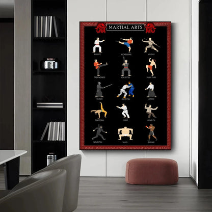 Martial Arts Poster