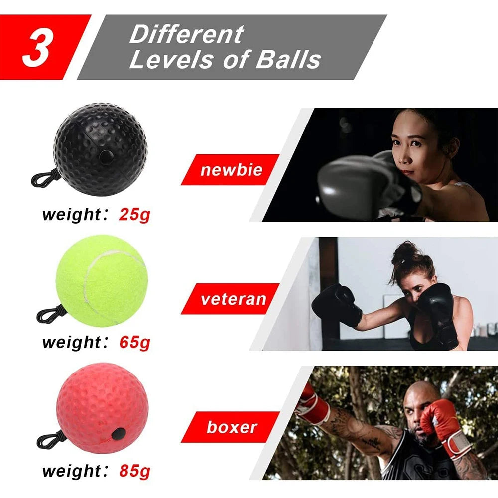 Boxing Reflex Headband Ball