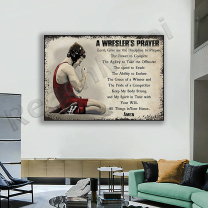 A wrestlers prayer