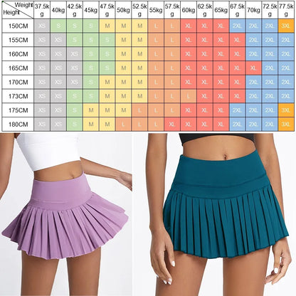 High Waist Tennis Skirts