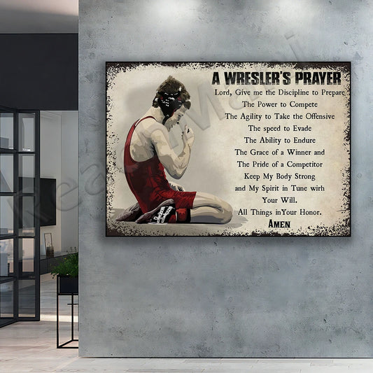 A wrestlers prayer