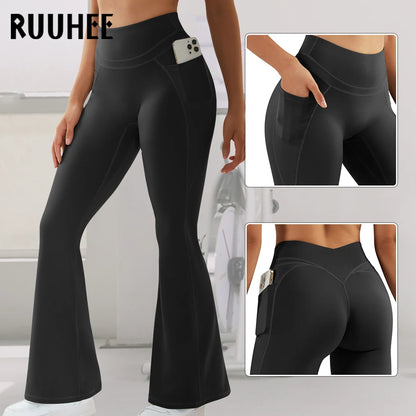 RUUHEE Flared High Waist Leggings