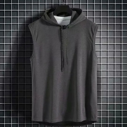 Sleeveless Hoodie Vest