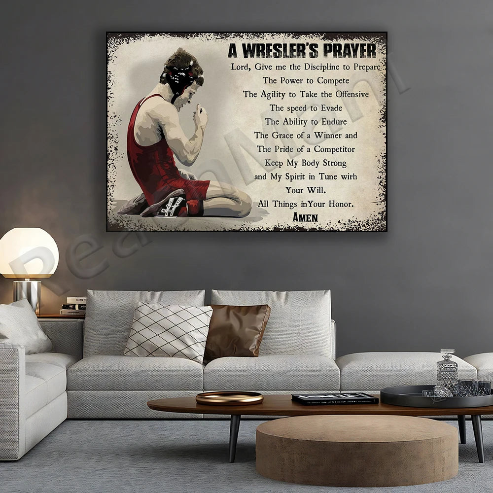 A wrestlers prayer