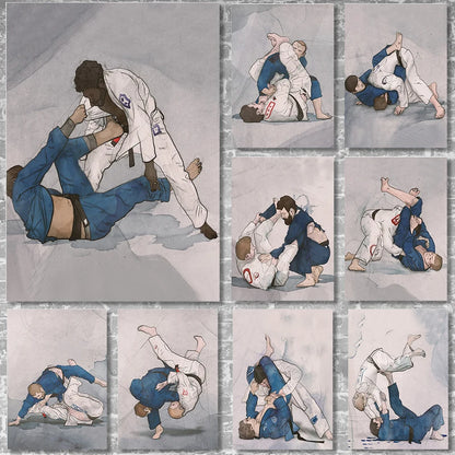 Brazilian Jiu Jitsu Wall Art