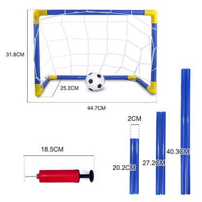 Mini Folding Soccer Goal Post Set