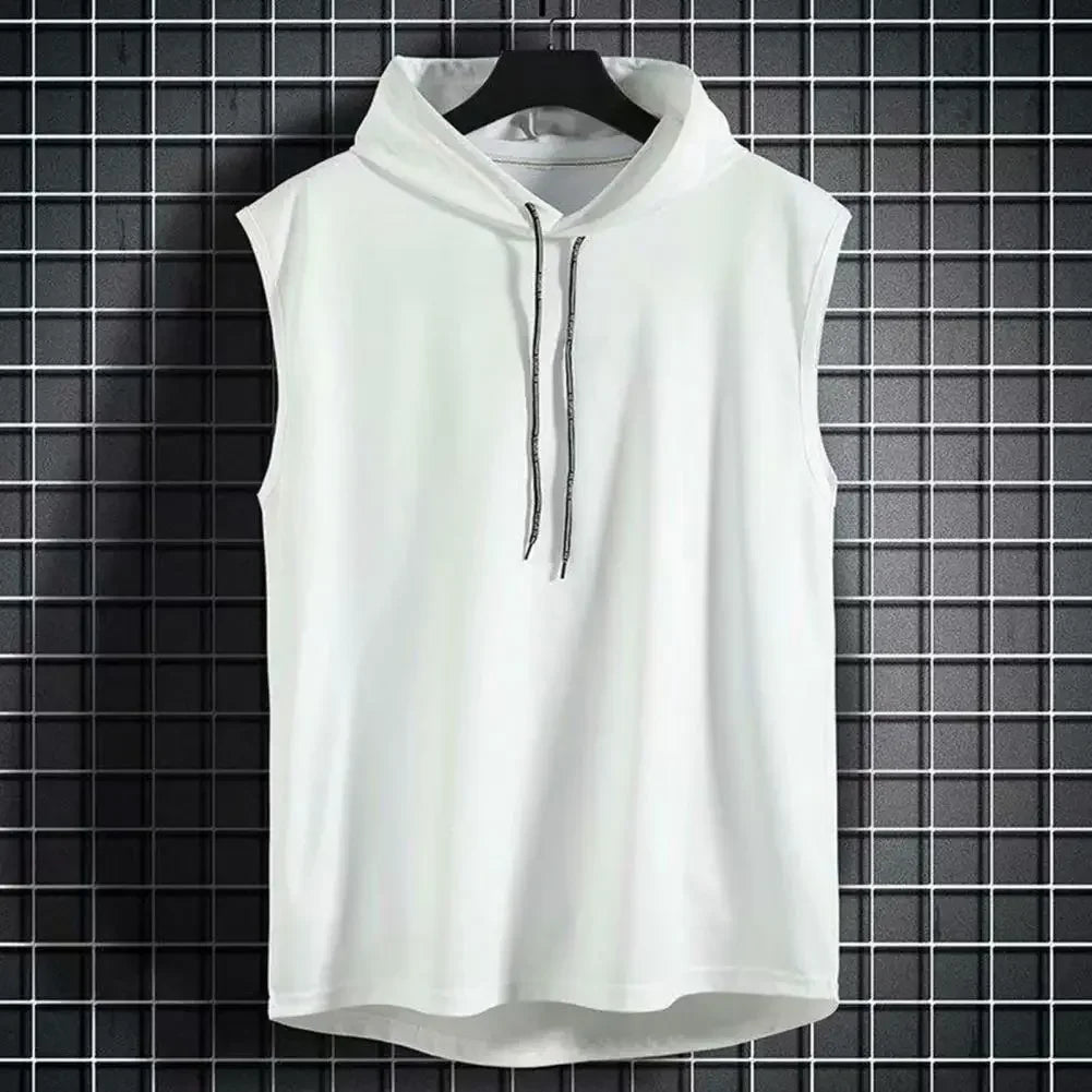 Sleeveless Hoodie Vest