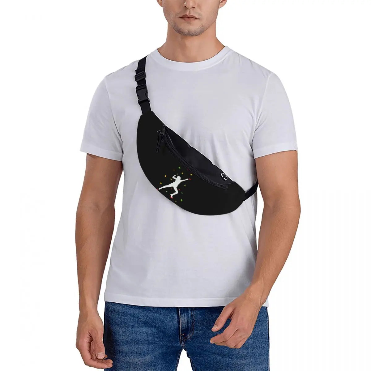 Bouldering Crossbody Waist Bag