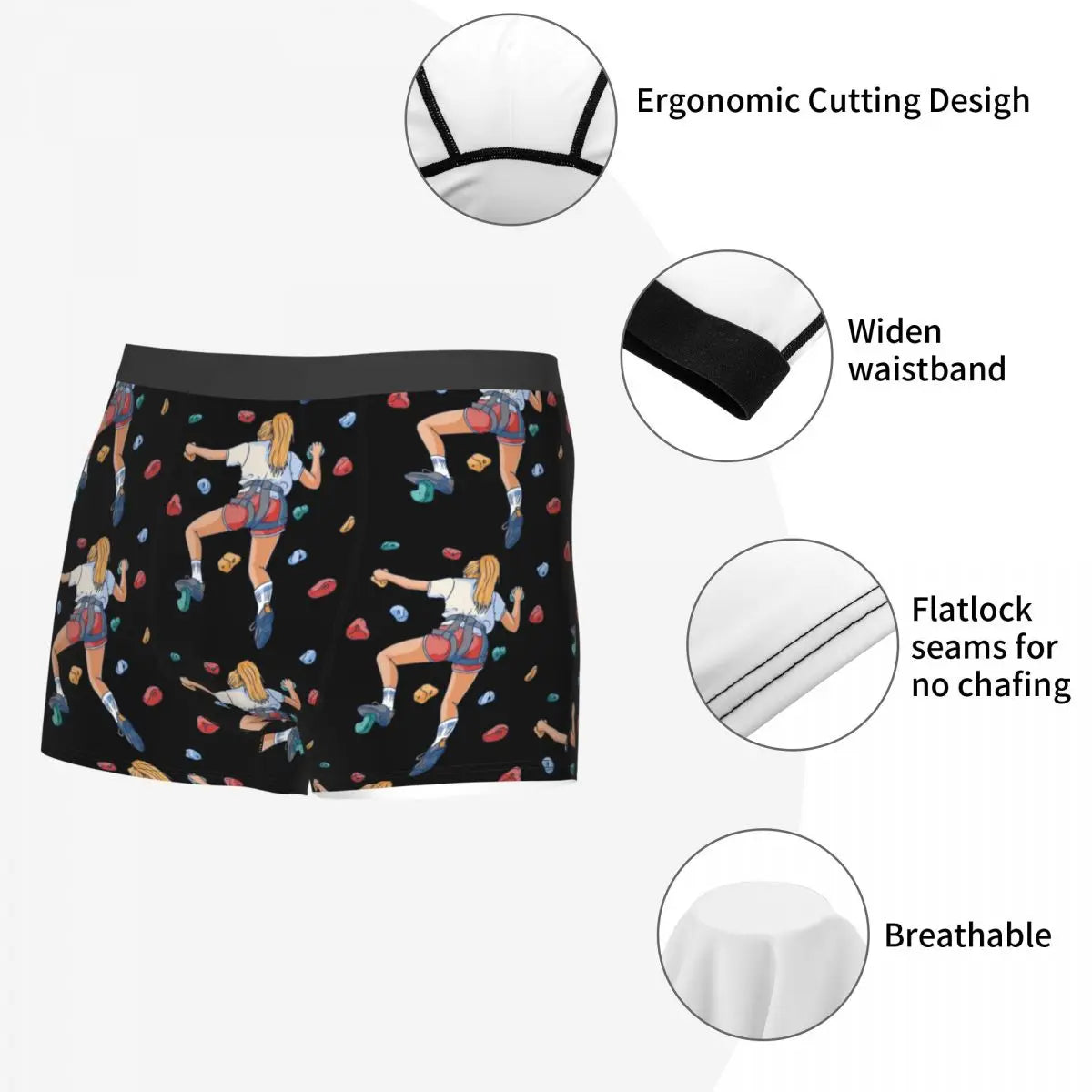 Bouldering Rock Climbing Boxers