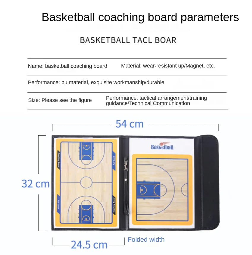 Magnetic Tactical Basketball Coach Board