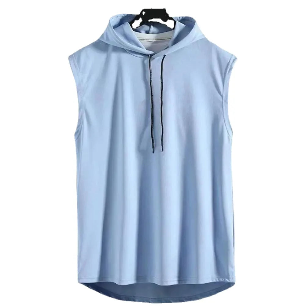 Sleeveless Hoodie Vest