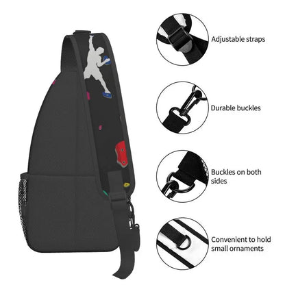 Climbing Crossbody Sling Backpack