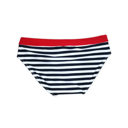 Low Rise Swim Striped Pants