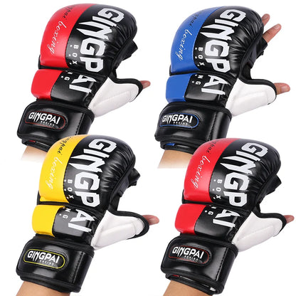 Professional MMA Half-Finger Gloves