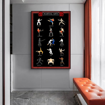 Martial Arts Poster