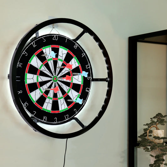 Dart board  lamp