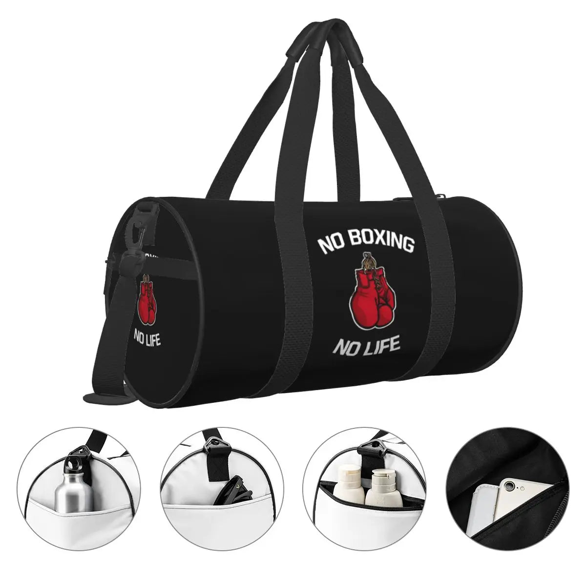 No Boxing No Life Gym Bag